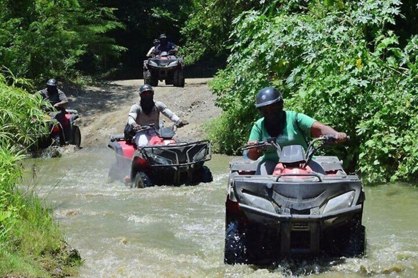 Puerto Plata ATV Ride Adventure and Jungle tour with Lunch