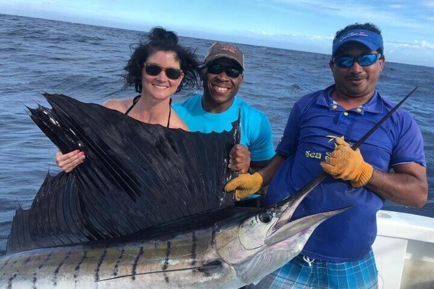 Sport fishing in in the Gulf of Papagayo Costa Rica