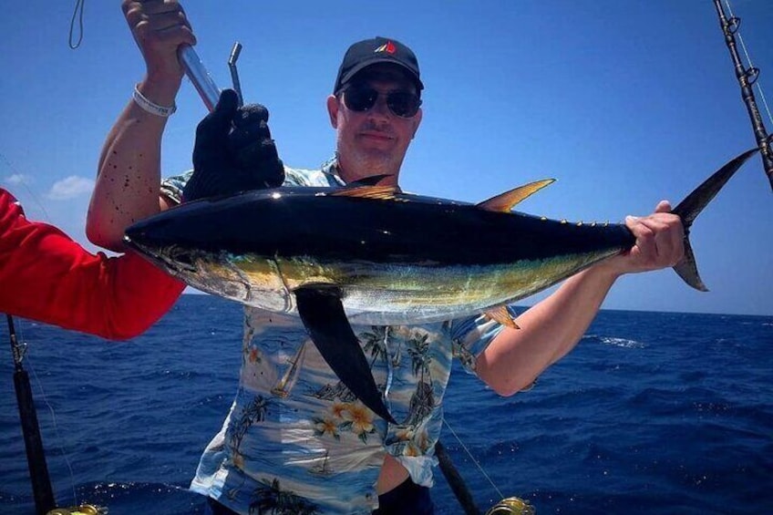 Sport fishing in in the Gulf of Papagayo Costa Rica