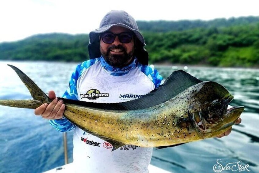 Sport fishing in in the Gulf of Papagayo Costa Rica