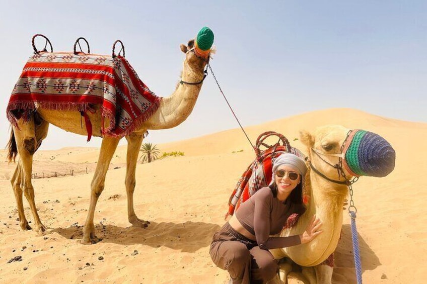 Abu Dhabi City Tour with Desert Safari and BBQ Dinner