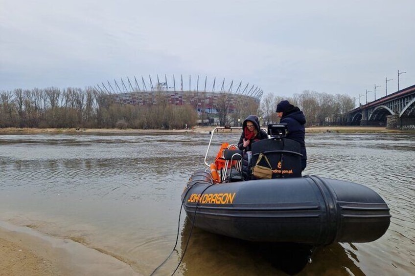 Thrilling Speedboat Ride on River in Warsaw