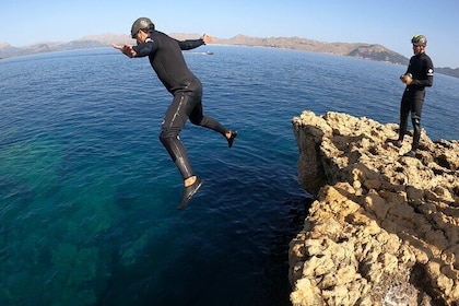 Alcudia Coasteering with Jumps Climbing and Caves