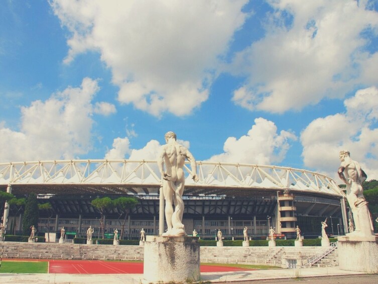 AS Roma Football Game at Stadio Olimpico