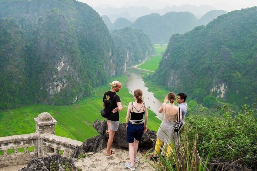 Ninh Binh Private Tour a Day : incense Village,Mua Cave,Trang An