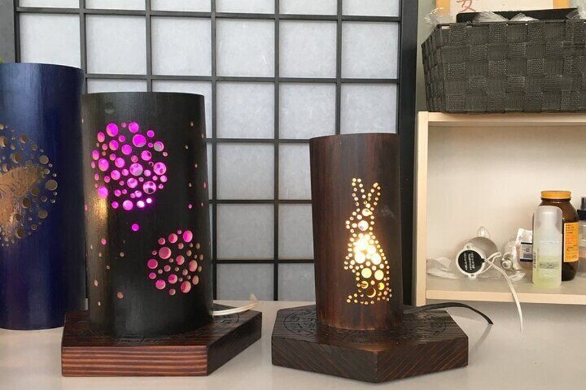 Bamboo Lantern Class in Nara