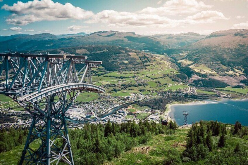 Hardangerfjord Tour with Voss Gondola and Waterfalls