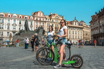 Prague: 4 Hours Grand City Tour by Segway & E-Scooter