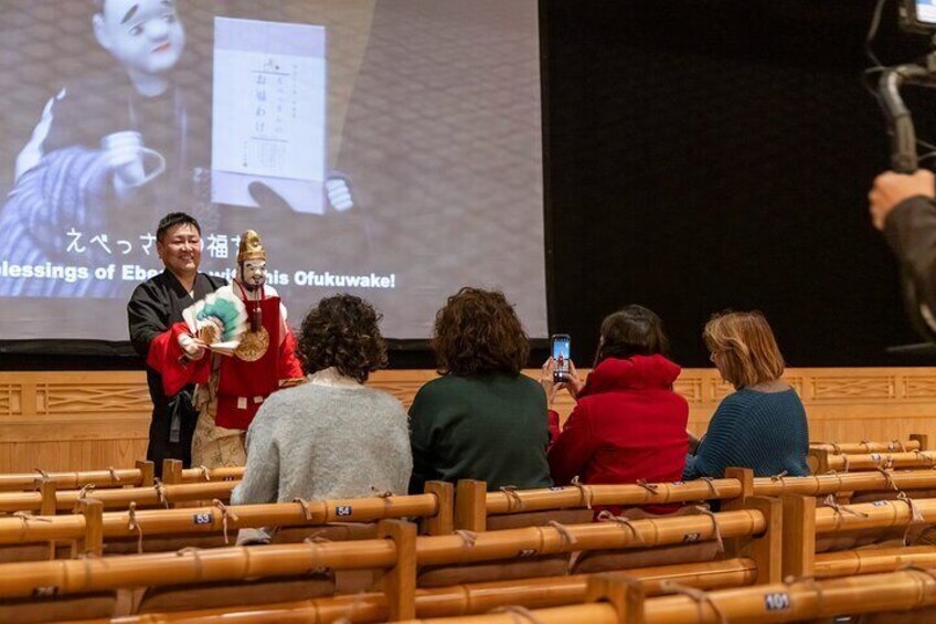 Puppet theatre show