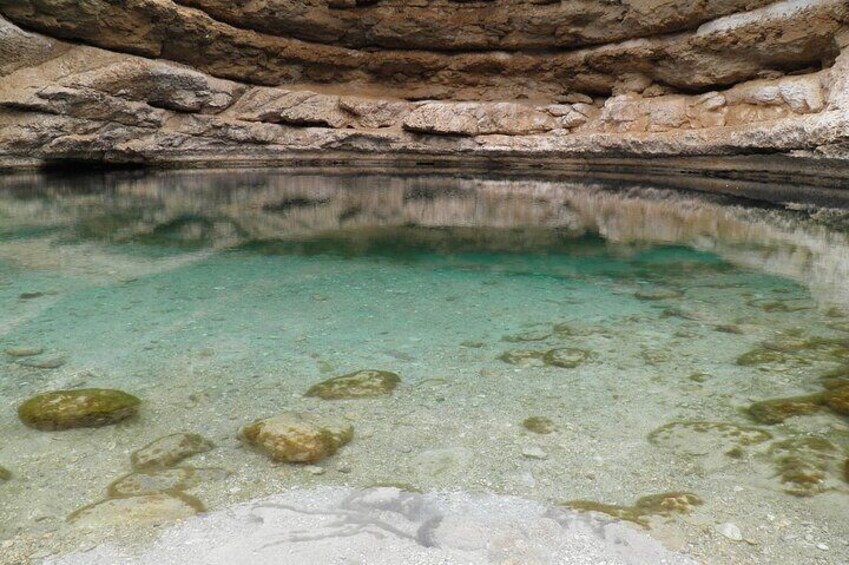 Private tour to Wadi Shab and Bimmah Sinkhole