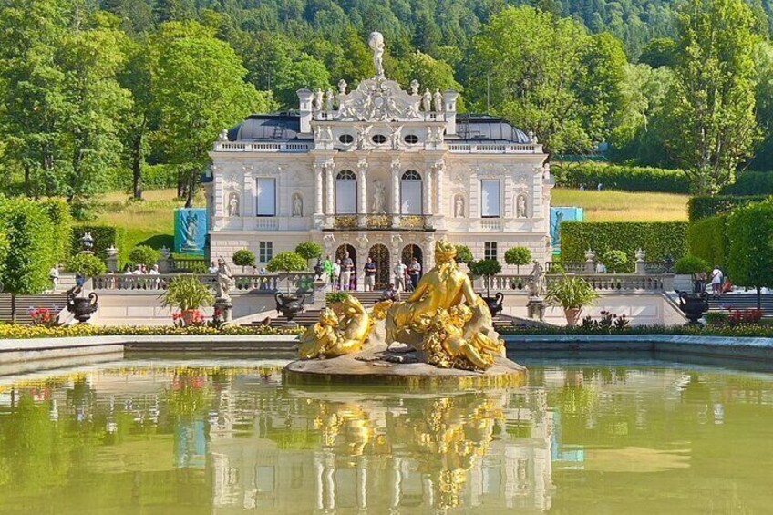 Neuschwanstein and Linderhof Castle Private Tour from Munich 