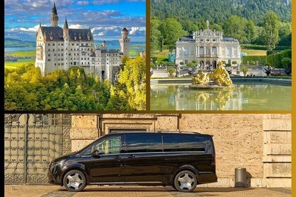 Neuschwanstein and Linderhof Castle Private Tour from Munich