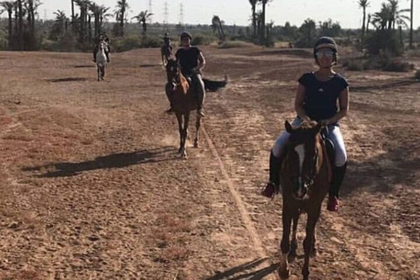 2-Hour Horseback Riding Adventure in Palmeraie Grove – Marrakesh