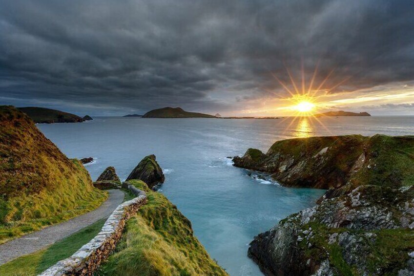 Dunquin Pier at Sunset