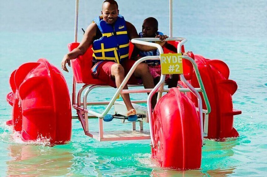 Grand Anse Beach Water Bikes