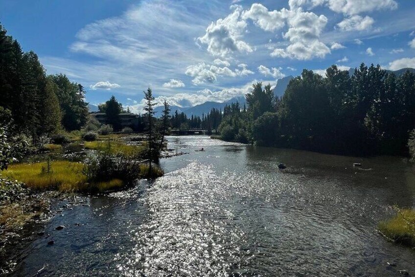 Canmore Town Walking Tour with Refreshment and Sweet Treat