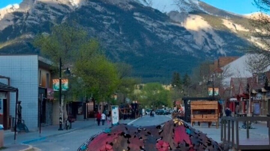 Canmore Town Walking Tour with Refreshment and Sweet Treat
