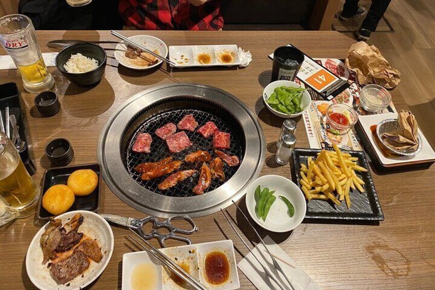 Our Yakiniku Tour offers two hours of All you Can Eat Yakiniku.