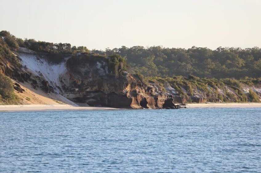 Relax and enjoy the scenery along the western beaches of K'gari (Fraser Island)