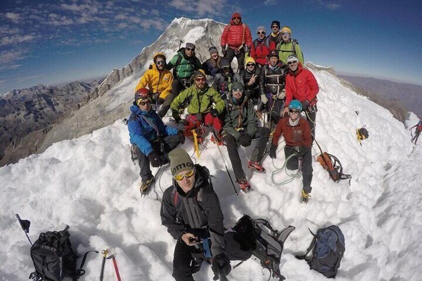Climb Nevados Urus 5495 m Ishinca 5530m with Panoramic Views