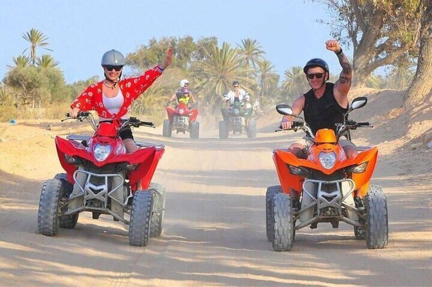 Quad Adventure in Djerba Between Dunes and Lagoon