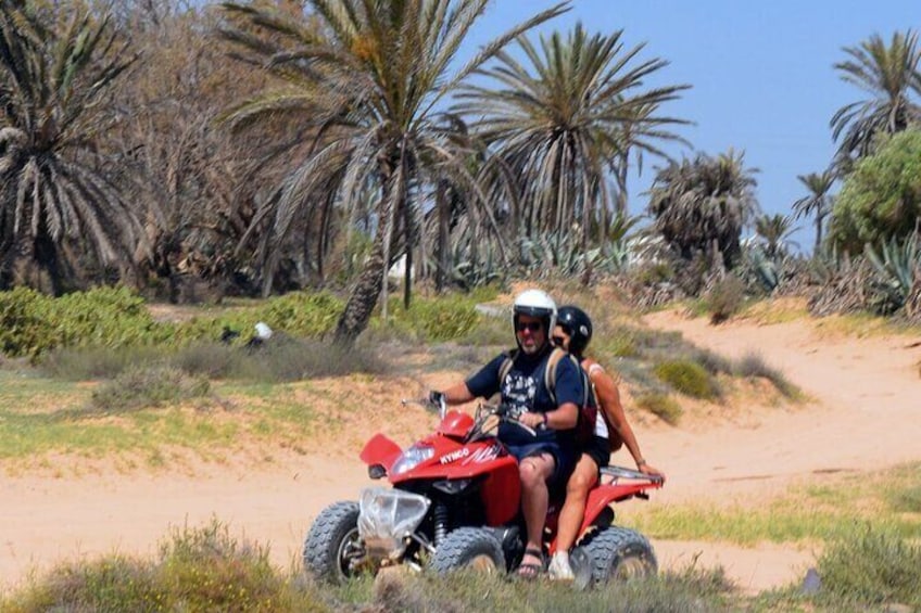Quad Adventure in Djerba Between Dunes and Lagoon