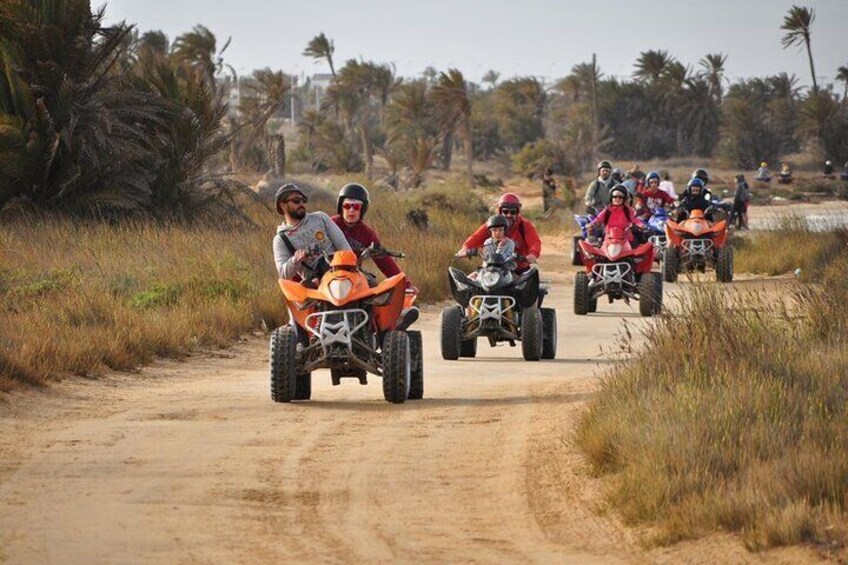 Quad Adventure in Djerba Between Dunes and Lagoon