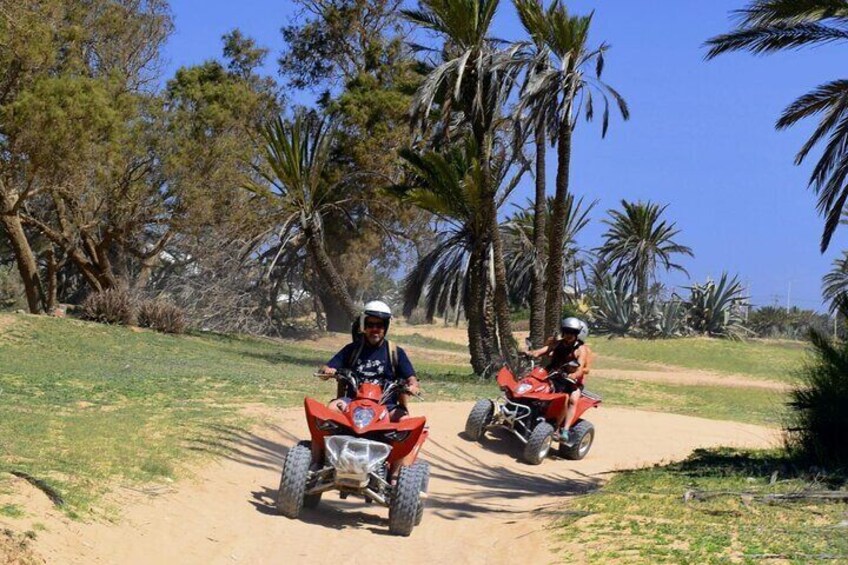 Quad Adventure in Djerba Between Dunes and Lagoon