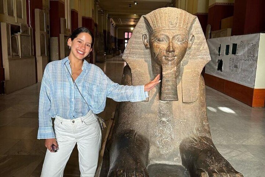 Day Tour to Giza Pyramids and the Egyptian Museum from Port Said