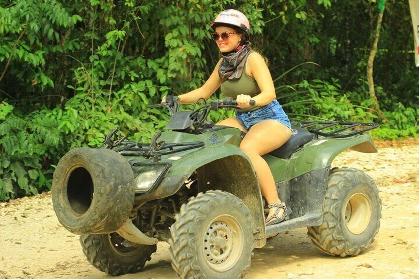 Cancun Mayan Pass: ATV, Cenote, Zipline, Lunch & Transportation