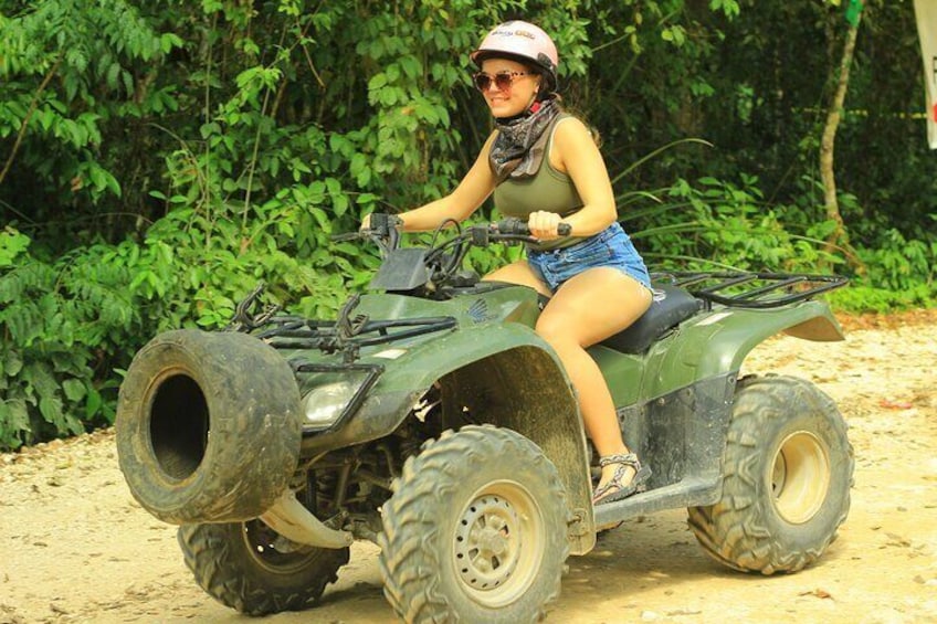 Cancun Mayan Pass: ATV, Cenote, Zipline, Lunch & Transportation