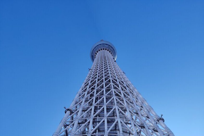 Walking Private Tour to Tokyo Skytree