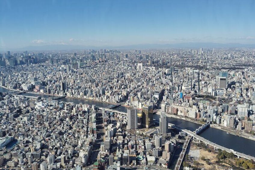 Walking Private Tour to Tokyo Skytree