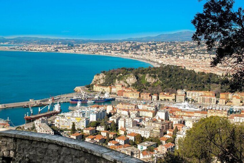 Nice city from Belvedere Mont-Boron