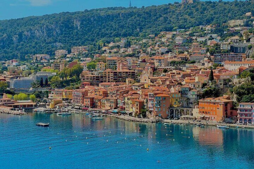 Villefranche-sur-Mer from Basse Corniche
