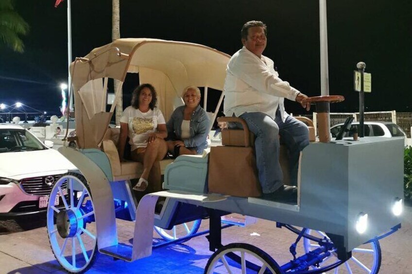 Cozumel's Heart Electric and Horse-drawn Carriage Tour 