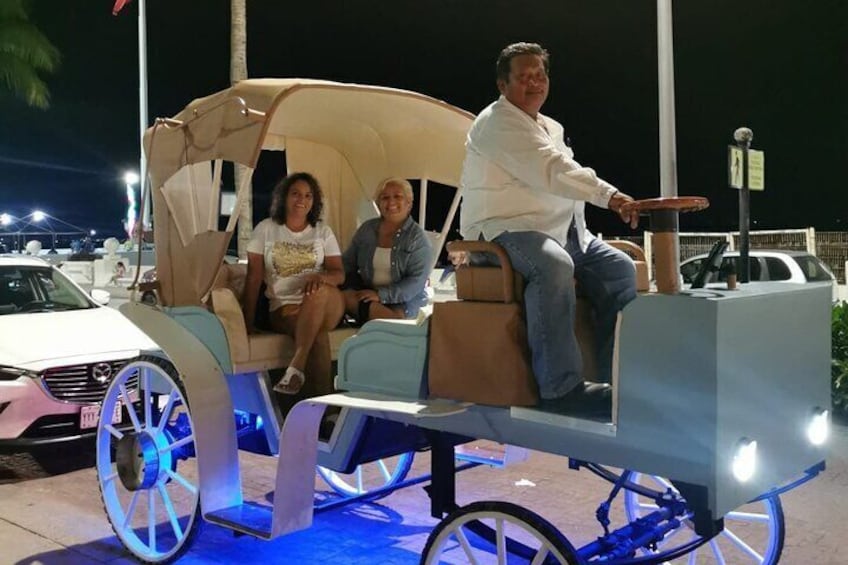 Cozumel's Heart Electric and Horse-drawn Carriage Tour