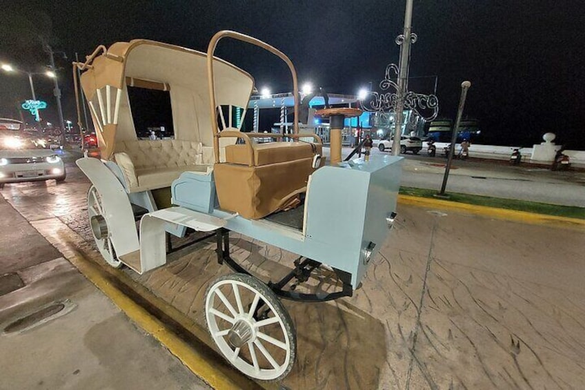 Cozumel's Heart Electric and Horse-drawn Carriage Tour