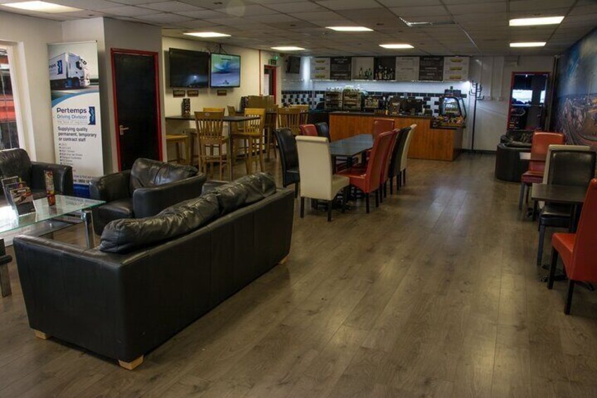 Refuel in our Bar and Cafe