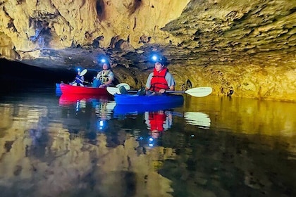 Full day 7 miles cave kayaking from Hopkins