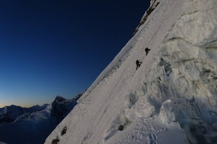Climb Nevado Artesonraju Summit of Paramount Picture