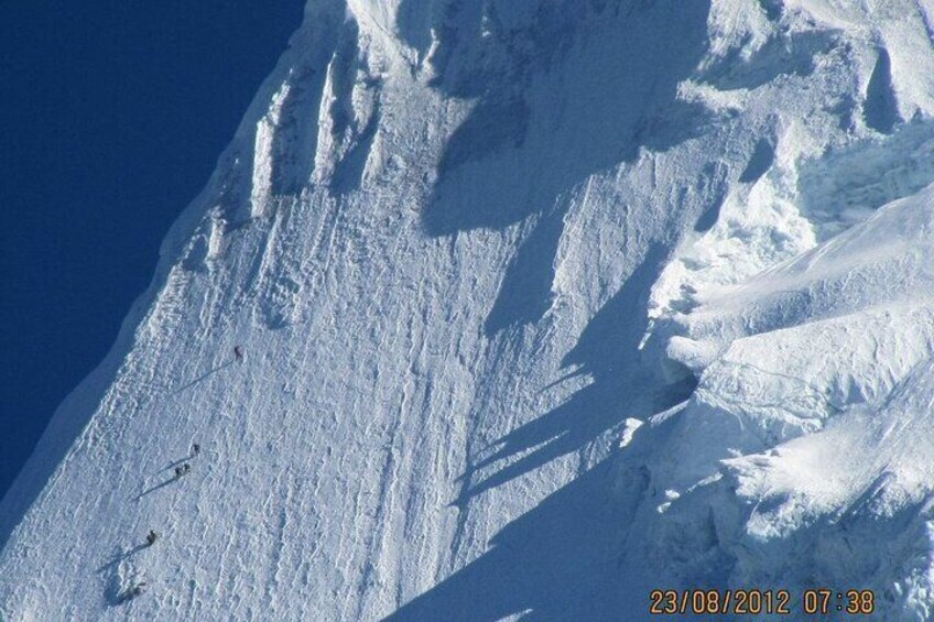 Climb Nevado Artesonraju Summit of Paramount Picture
