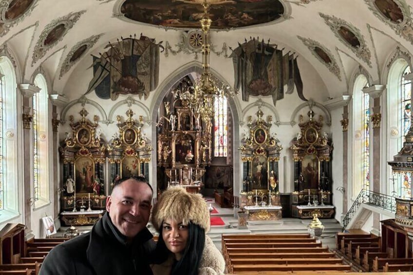 Beautiful church in Appenzell region