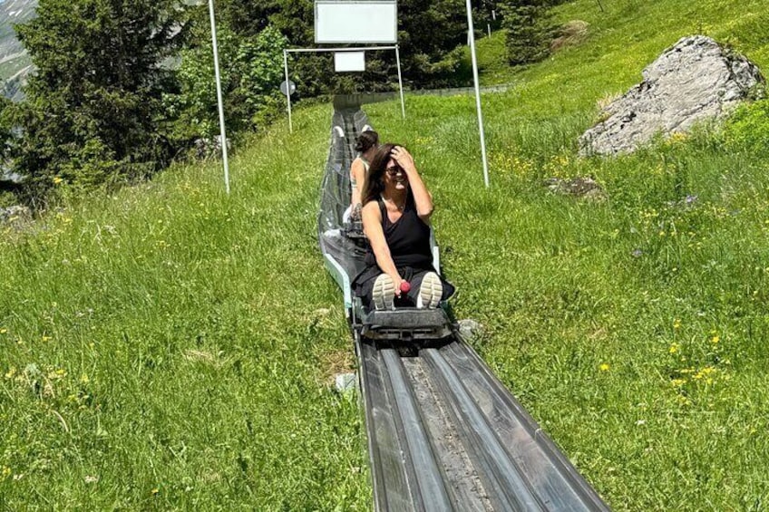 Mountain coaster!