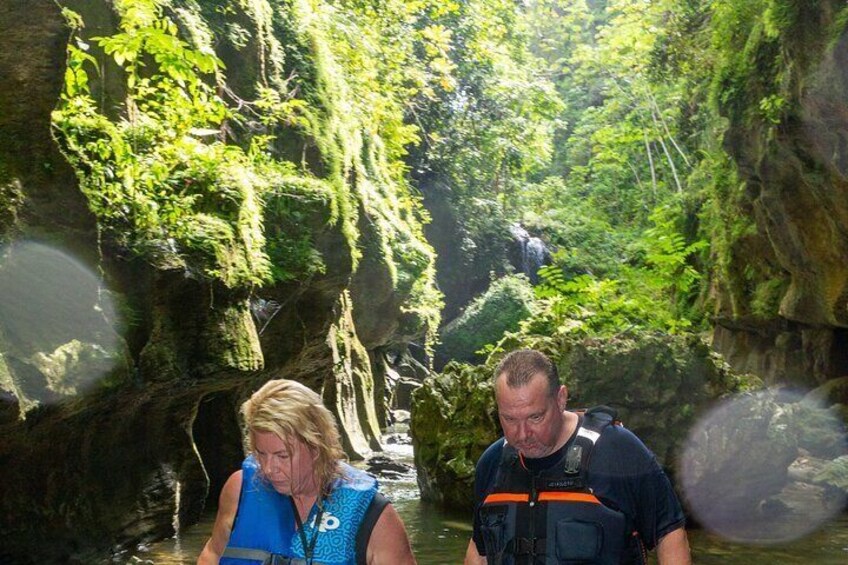Cueva del Indio and Charco Azul Cave and Waterfall Adventure