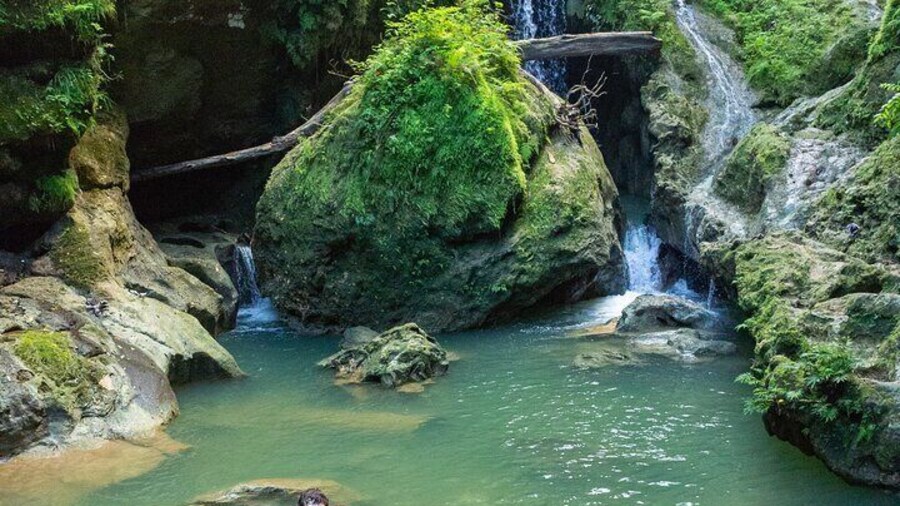 Cueva del Indio and Charco Azul Cave and Waterfall Adventure