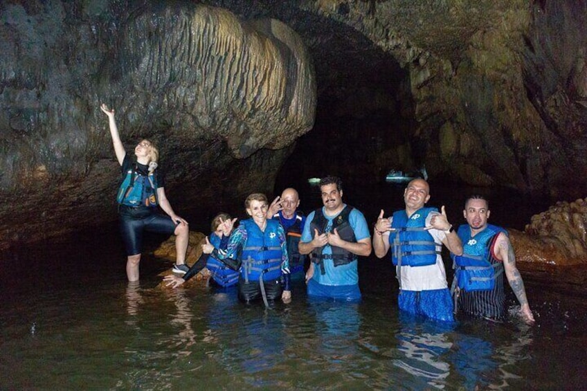 Cueva del Indio and Charco Azul Cave and Waterfall Adventure
