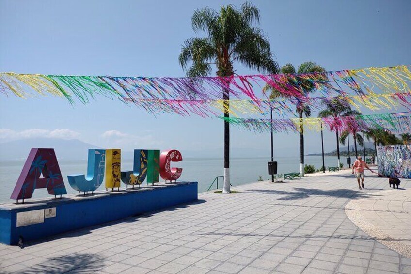 The Ajijic Malecon, delightful at all hours