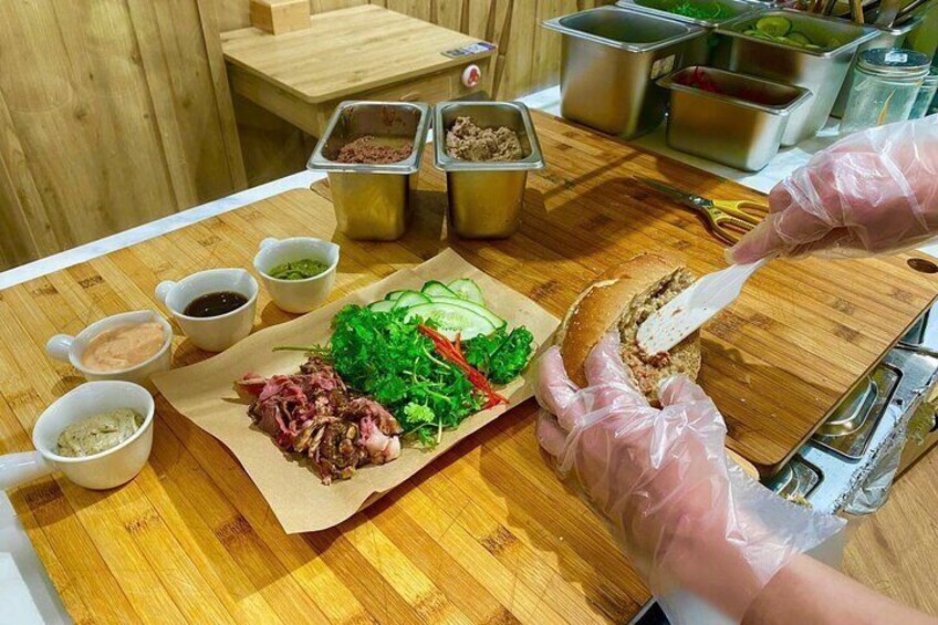 Cooking & Coffee Class: Make Vietnamese Banh Mi Sandwich & Coffee
