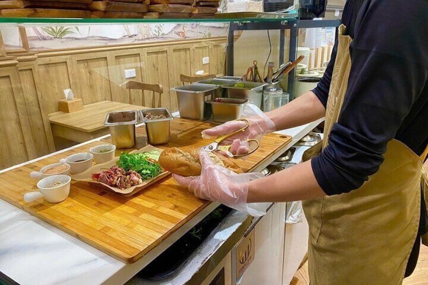 Cooking & Coffee Class: Make Vietnamese Banh Mi Sandwich & Coffee